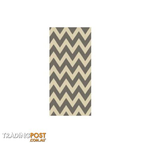 Picasso Chevron Dark Grey Home Rug - Unbranded - 9324373027534