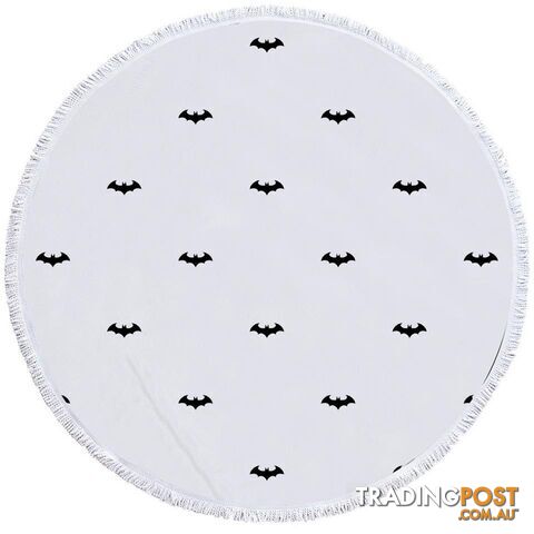 Batman Sign Pattern Beach Towel - Towel - 7427046320078