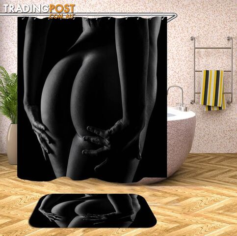 Sexy Chickâs Butt Shower Curtain - Curtain - 7427046014694