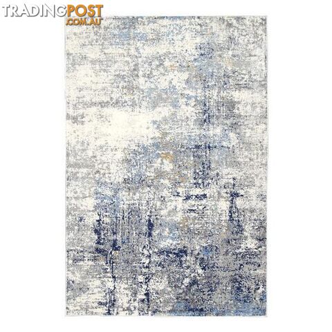 Expressions Navy Blue Modern Rug - Unbranded - 9315512147060