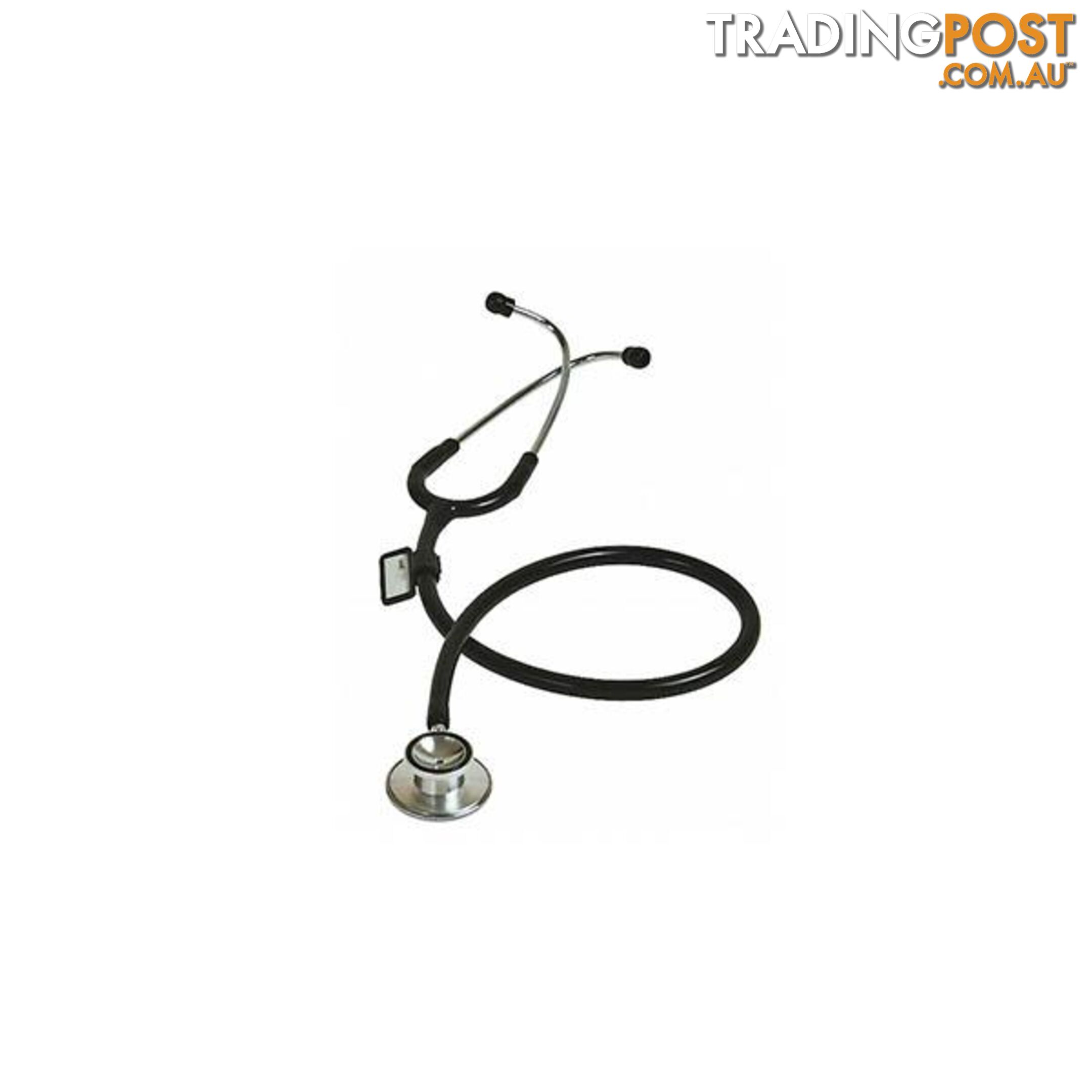Dual Head Stethoscope Black - Stethoscope - 7427046222365