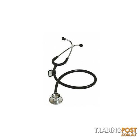 Dual Head Stethoscope Black - Stethoscope - 7427046222365