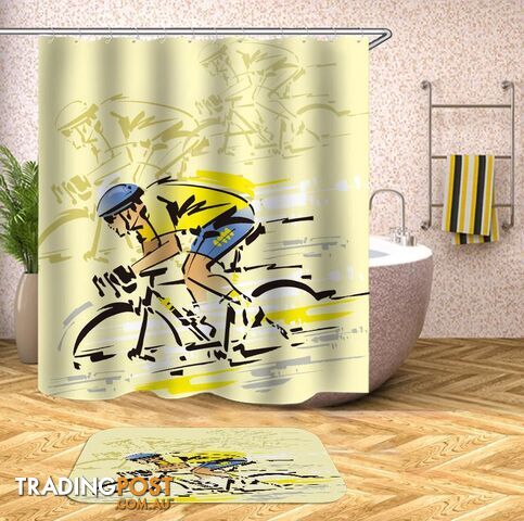 Le Tour de France Shower Curtain - Curtain - 7427045933491