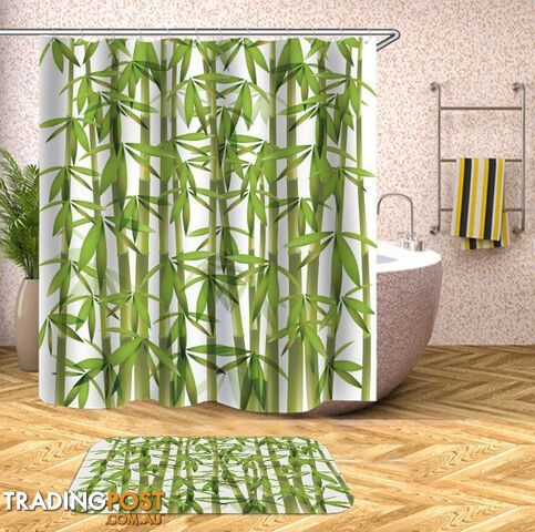 Fresh Bamboo Shower Curtain - Curtain - 7427045934986