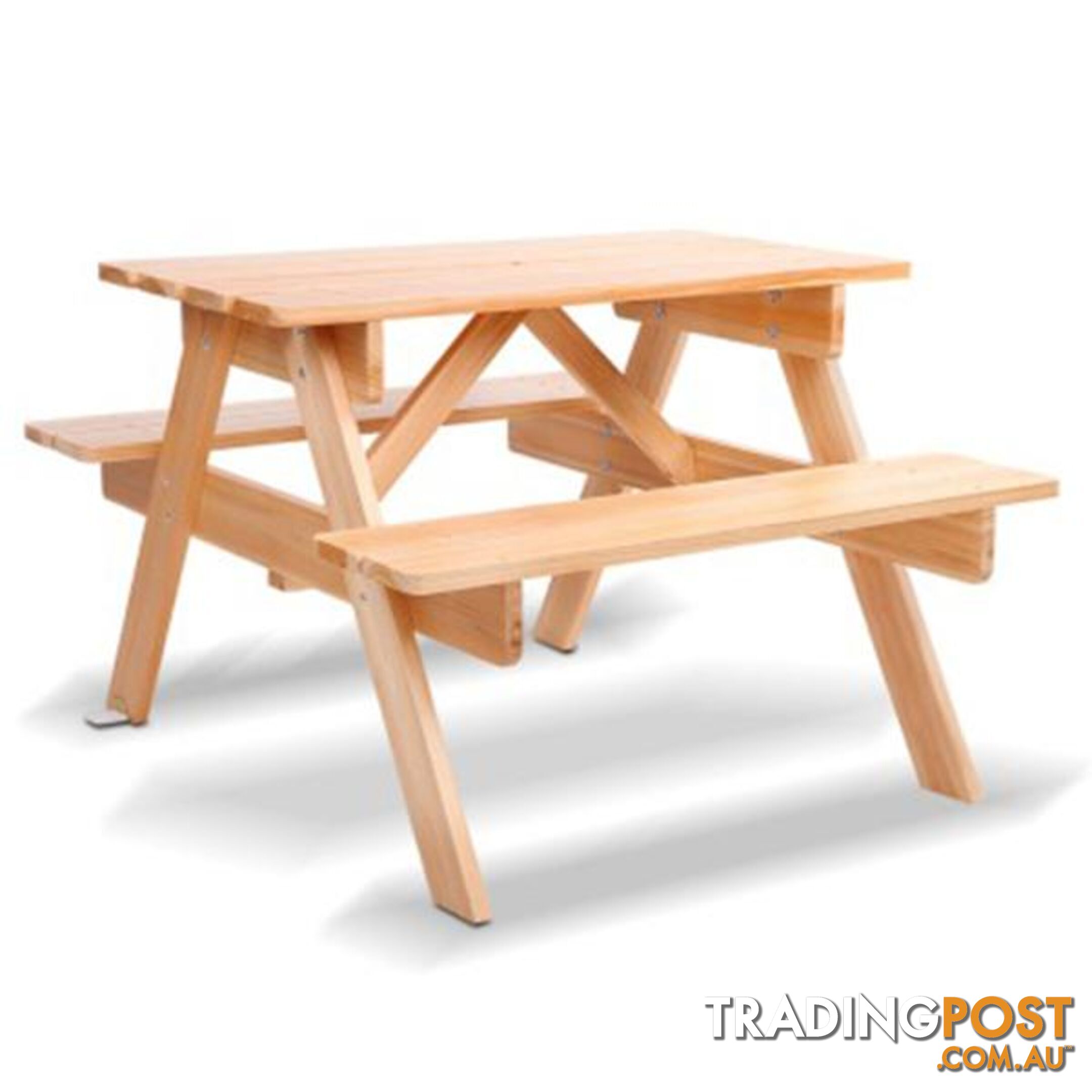 Kids Wooden Picnic Bench Set - Keezi - 4326500256430