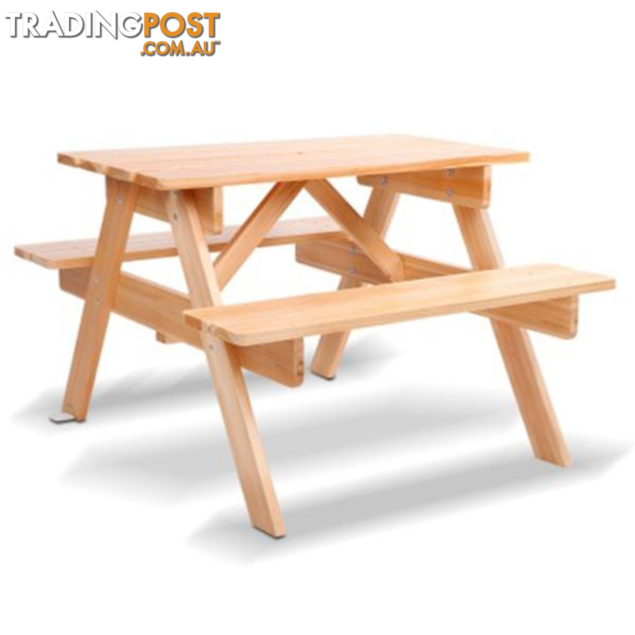 Kids Wooden Picnic Bench Set - Keezi - 4326500256430