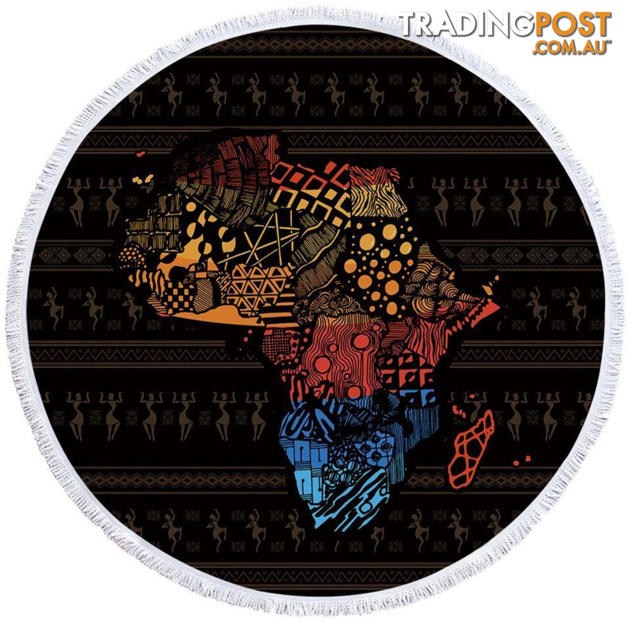 Africa Beach Towel - Towel - 7427046323413