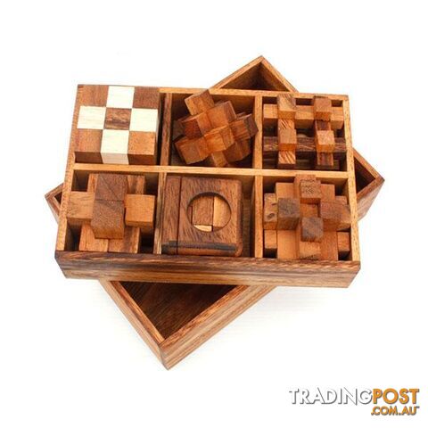 6 Puzzles Deluxe Gift Box Set 4 - Mango Trees - 9476062138707