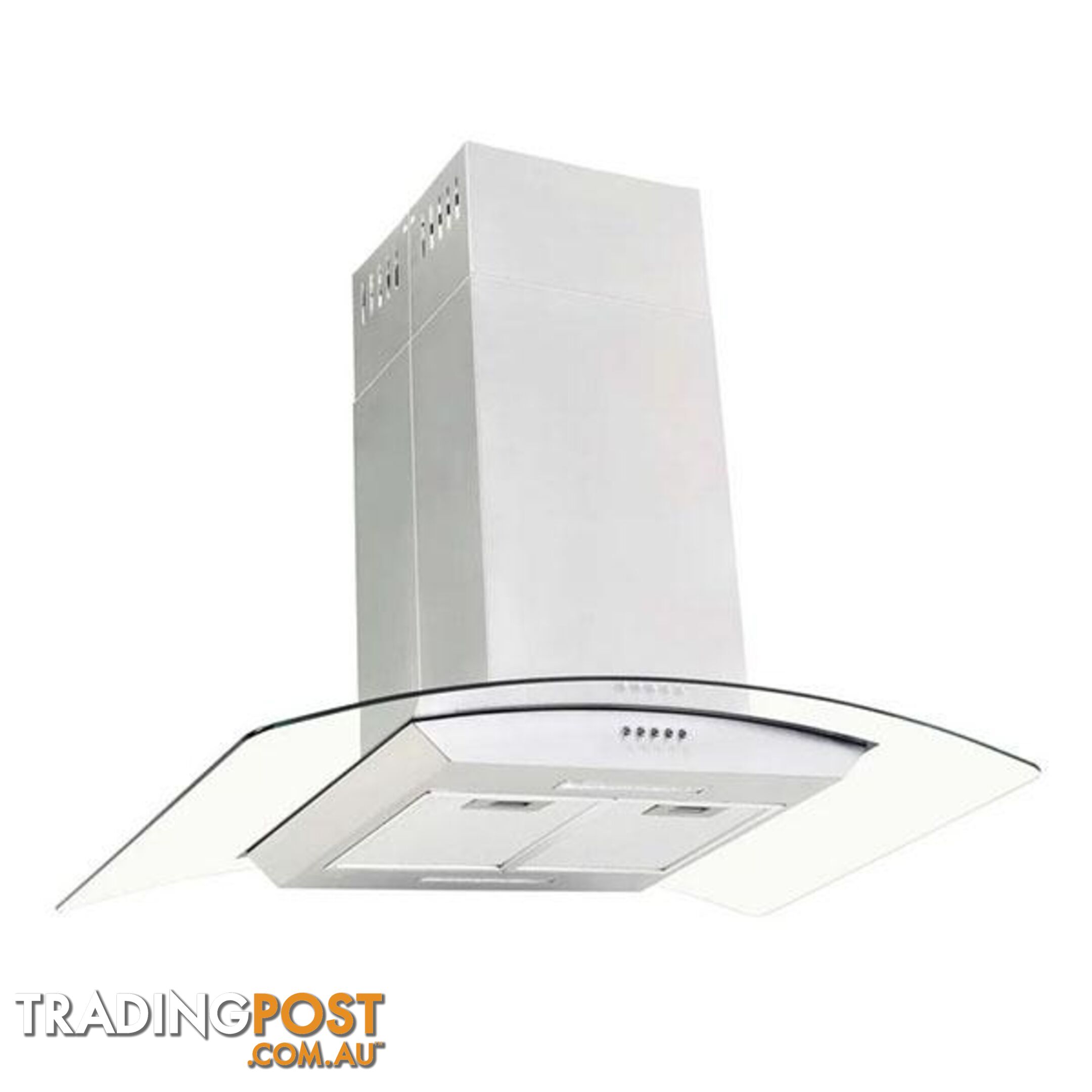 Island Range Hood 90 Cm Stainless Steel Led - Unbranded - 8718475589181