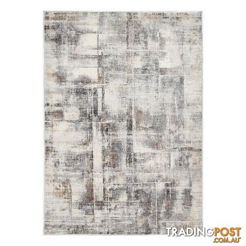 Expressions Beige Grey Modern Rug - Unbranded - 9315512147022