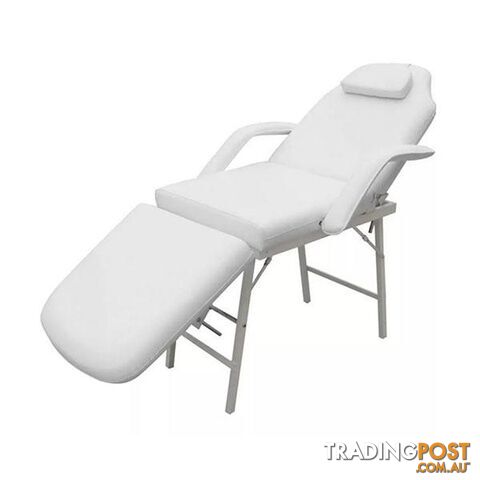 Treatment Chair Adjustable Back And Footrest White - Unbranded - 8718475813231