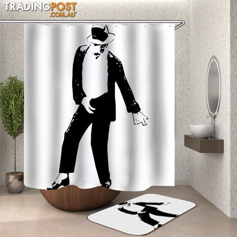 Michael Jackson Shower Curtain - Curtain - 7427046125192