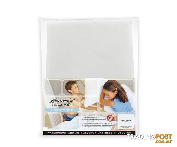 Abercrombie And Ferguson Waterproof Anti Allergy Mattress Protector - Abercrombie & Ferguson - 9319288164054