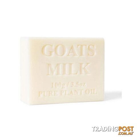10x 100g Goats Milk Soap Natural Creamy Scent Skin Care Pure - Orku - 787976616984