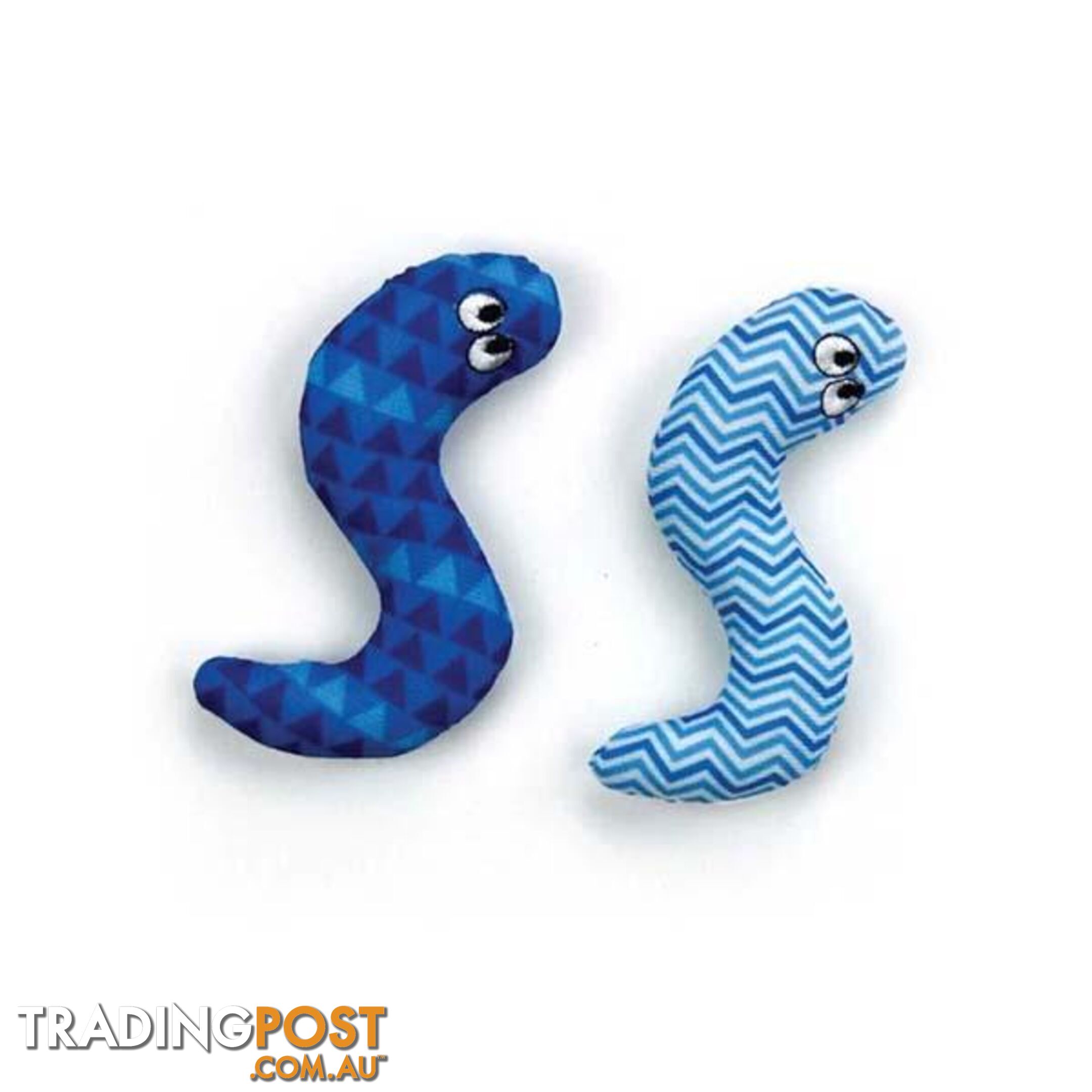 Catnip Cat Toy Surf Snake All For Paws Pet Blue - Cat Toys - 7427046182515