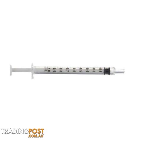 Terumo 1ml Tuberculin Luer Slip Syringe 1cc Plastic Syringes - Terumo - 9352827008761