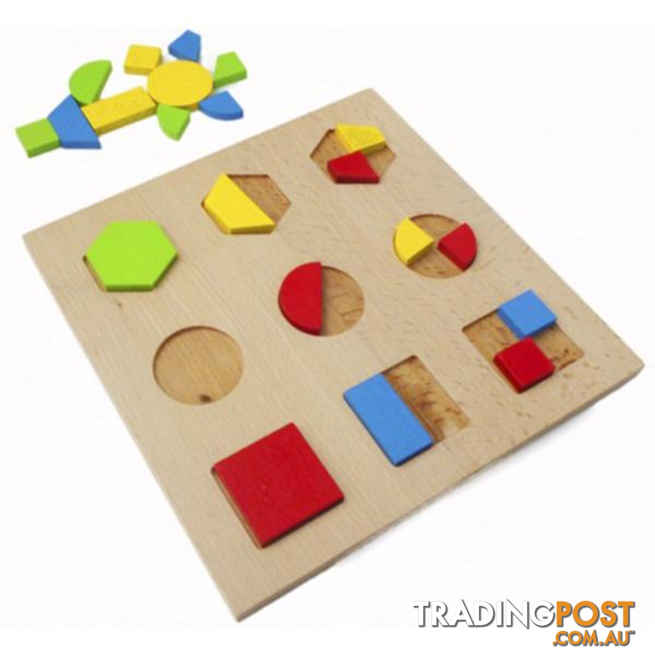 Geo Shape Puzzle - Qtoys - 8936074260069