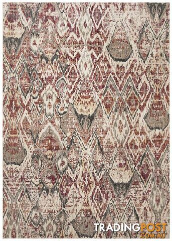 Jezebel Fluid Sunset Modern Rust Rug - Unbranded - 9375321827355