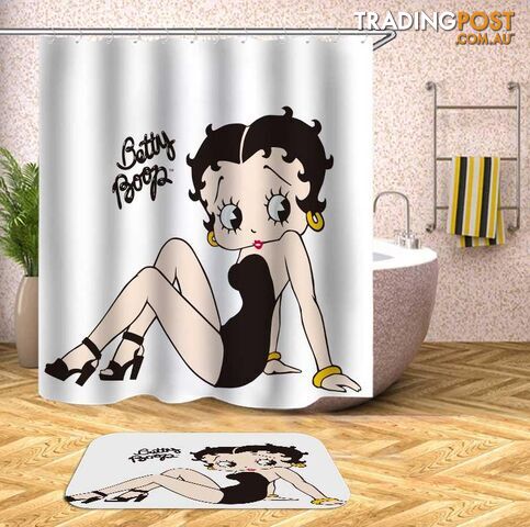 Betty Boop Classic Shower Curtain - Curtain - 7427046055727
