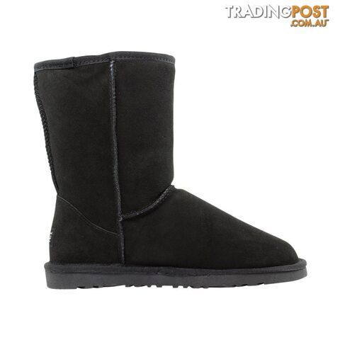 UGG Mid Classic Boots Alexi Black Unisex - UGG - 822427519855