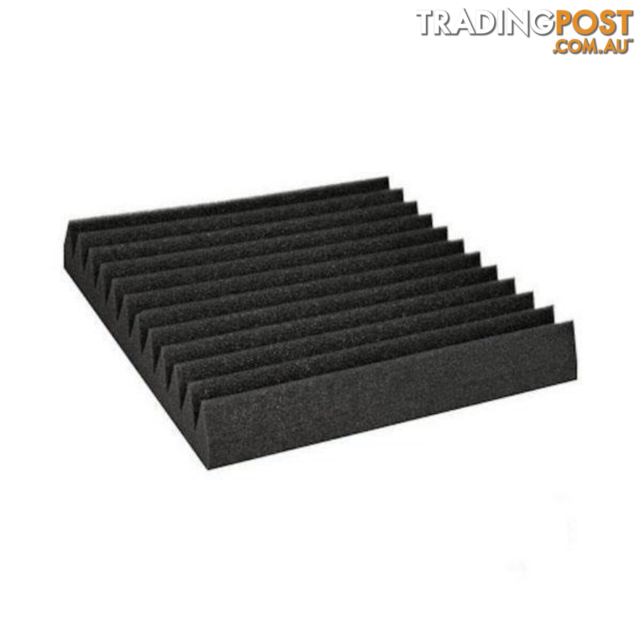60 Pcs Studio Acoustic Foam 30x30cm Black Wedge - Unbranded - 7427046375450