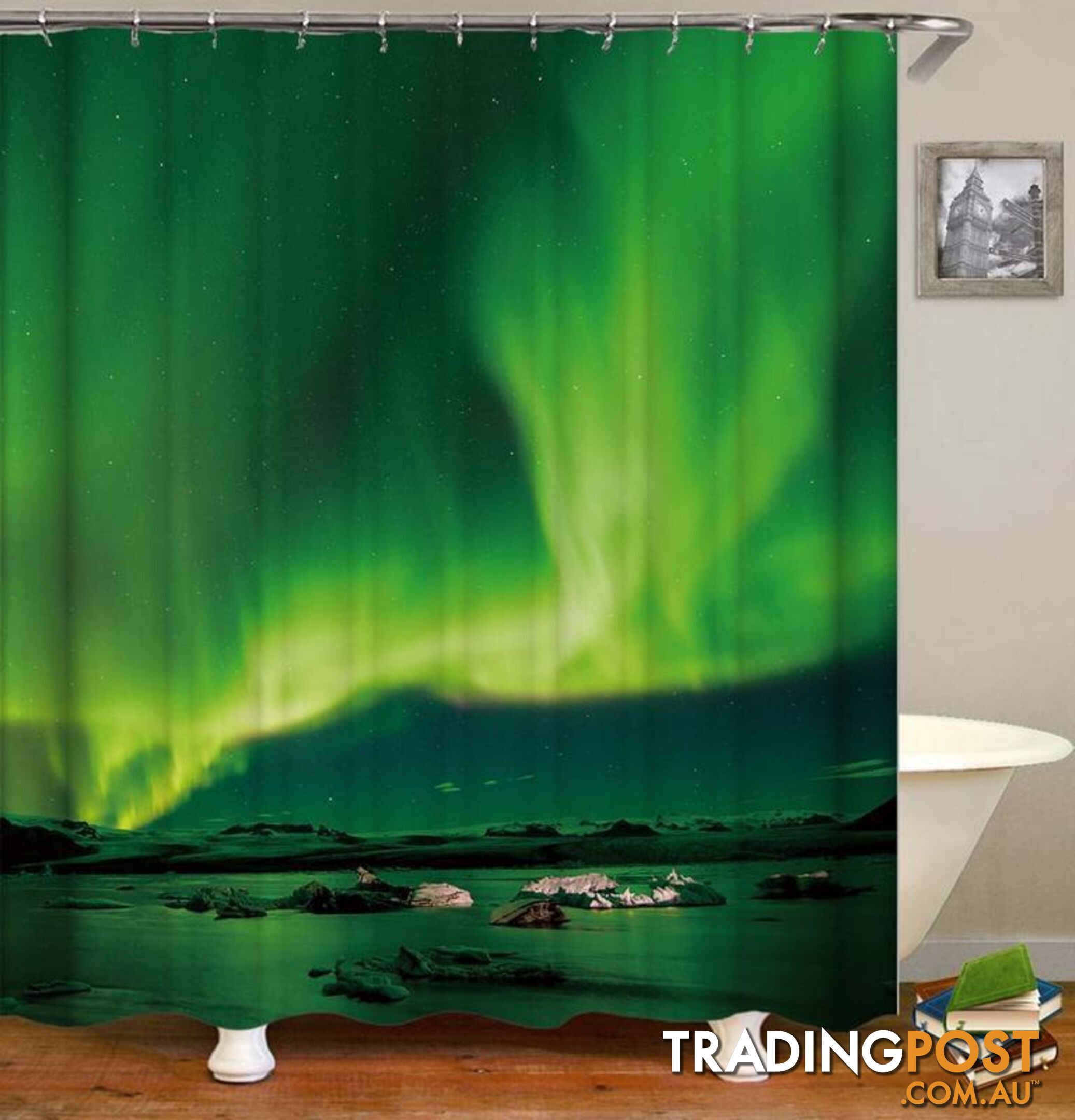 Aurora Shower Curtain - Curtain - 7427046140768