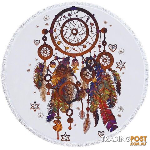 Stunning Dream Catcher Beach Towel - Towel - 7427046311267