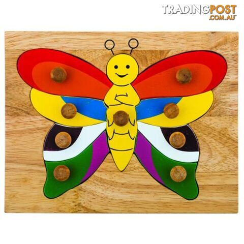 Butterfly Knob Puzzle - Qtoys - 8936074269598