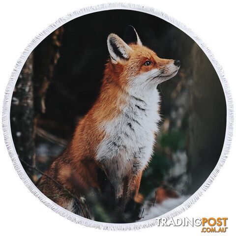 Beautiful Fox Beach Towel - Towel - 7427046307819