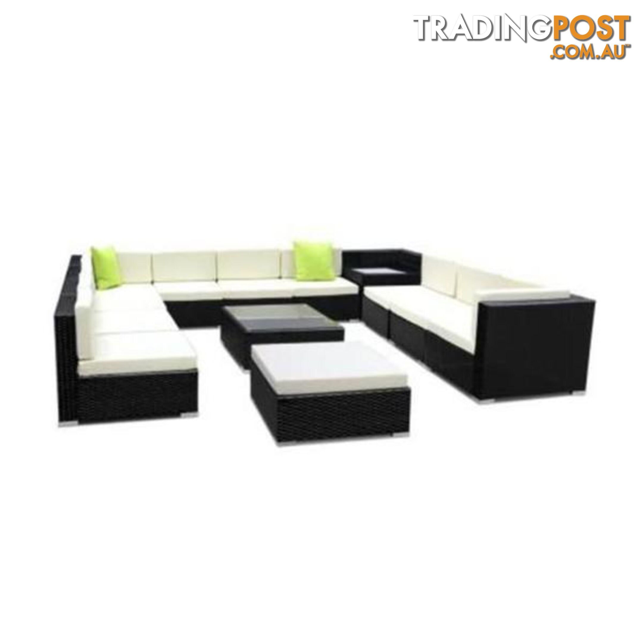 Gardeon 13 Piece With Storage Cover Outdoor Furniture Set - Gardeon - 9350062199534