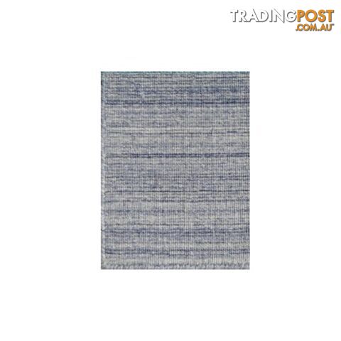 Portico Blue Hand Made Flat Woven Rug - Unbranded - 7427046356749