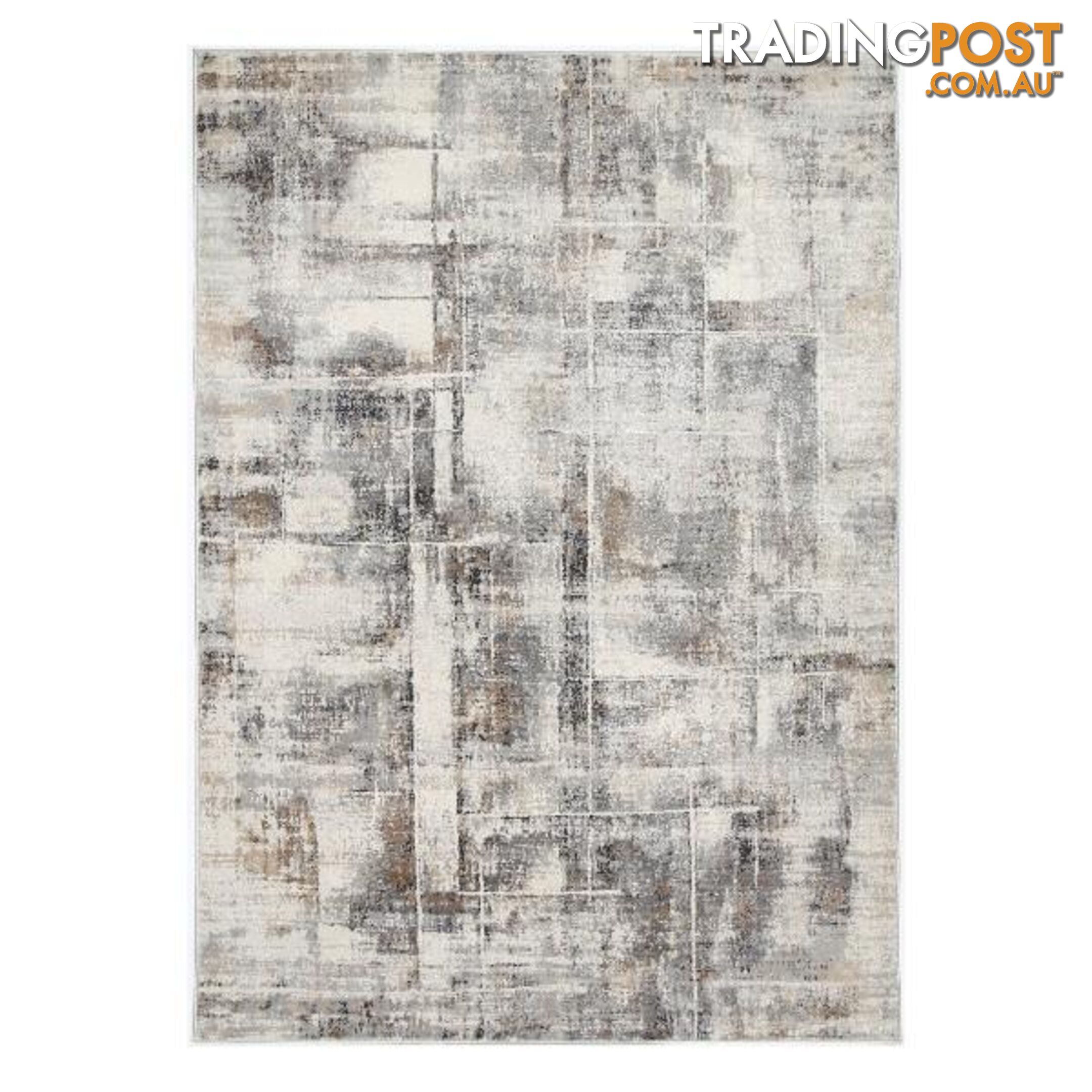 Expressions Beige Grey Modern Rug - Unbranded - 9315512146667