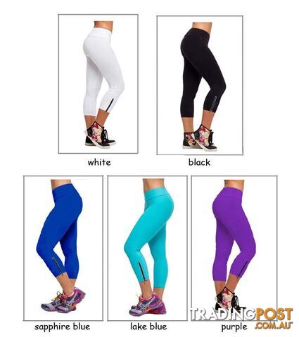 Ladies Capri Style Gym Pants - Unbranded - 4326500406910