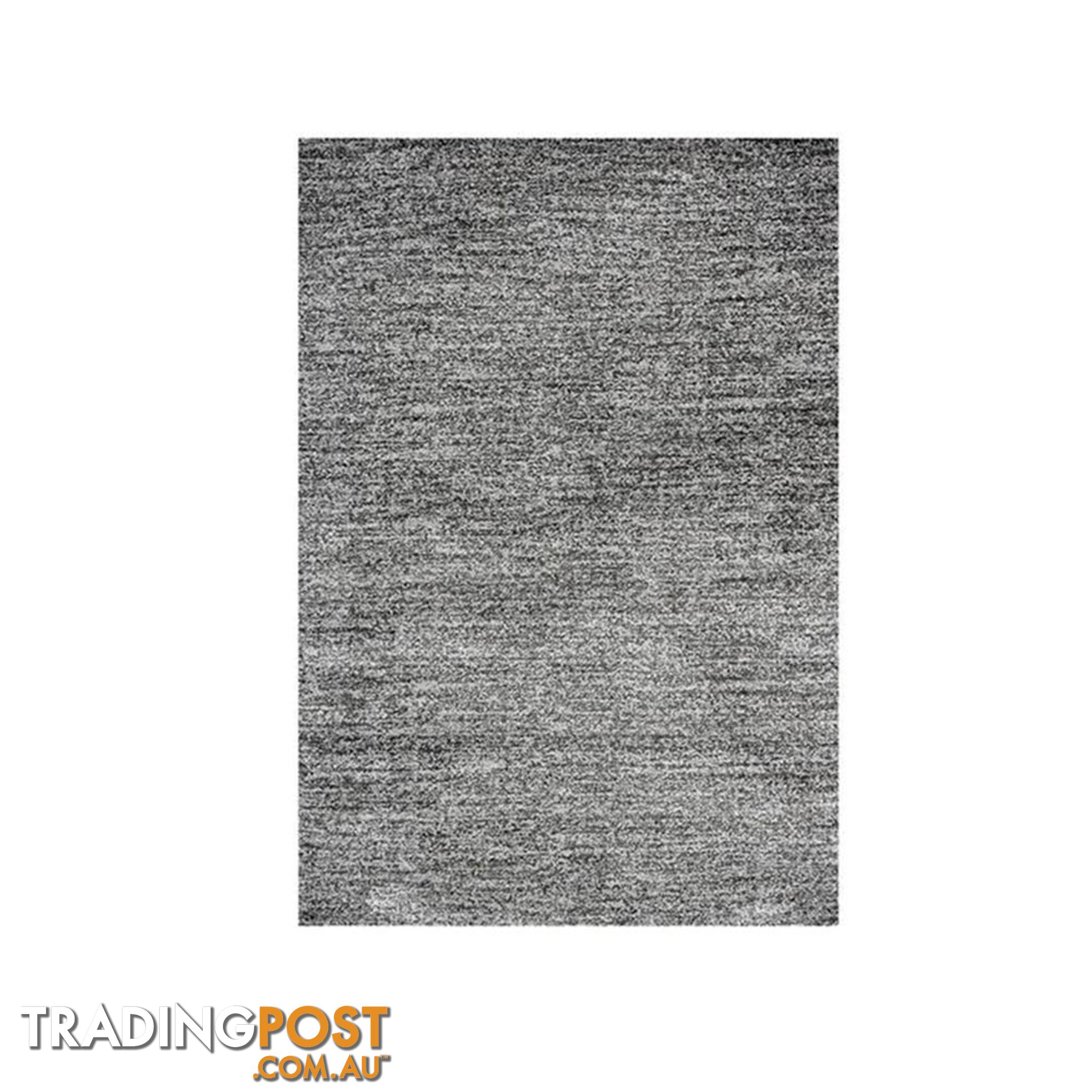 Dakar Solid Grey Shag Rug - Unbranded - 7427005876837