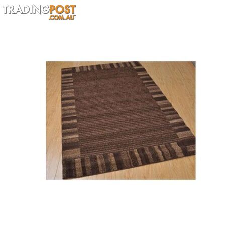 Concept Brown Border Home Rug - Unbranded - 5415278402985