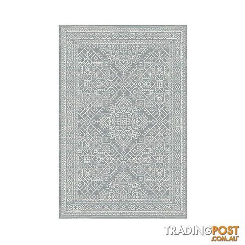 Polyester Dark Grey Luxe Rug 155 X 225 Cm - Unbranded - 9476062131197