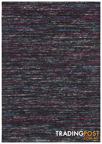 Escape Eliza Stunning Flat Woven Black Rug - Unbranded - 9375321832656