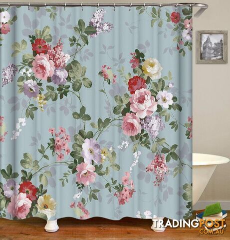 Classic Floristry Shower Curtain - Curtain - 7427005914690