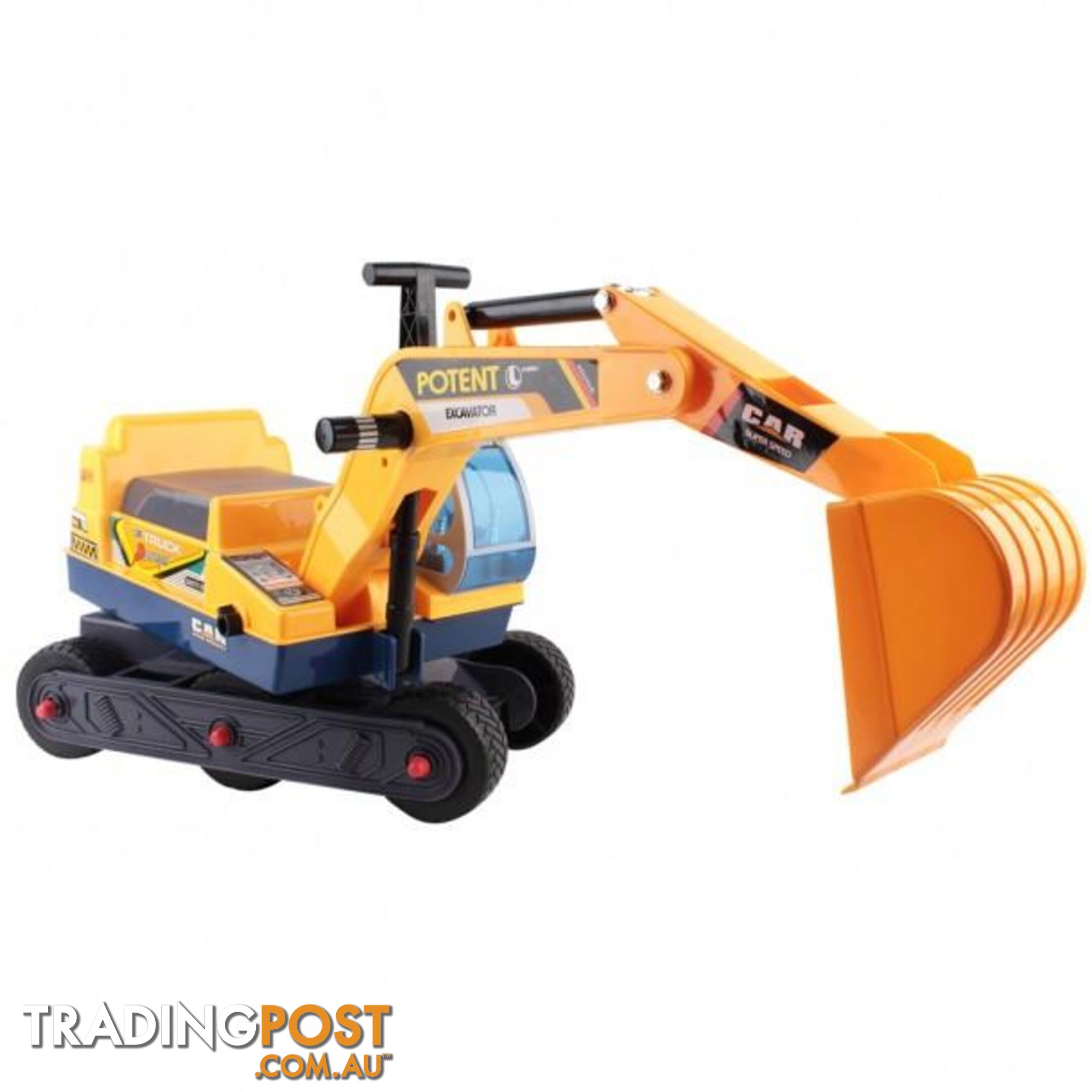 Kids Ride-On Excavator - Rigo - 4326500261847