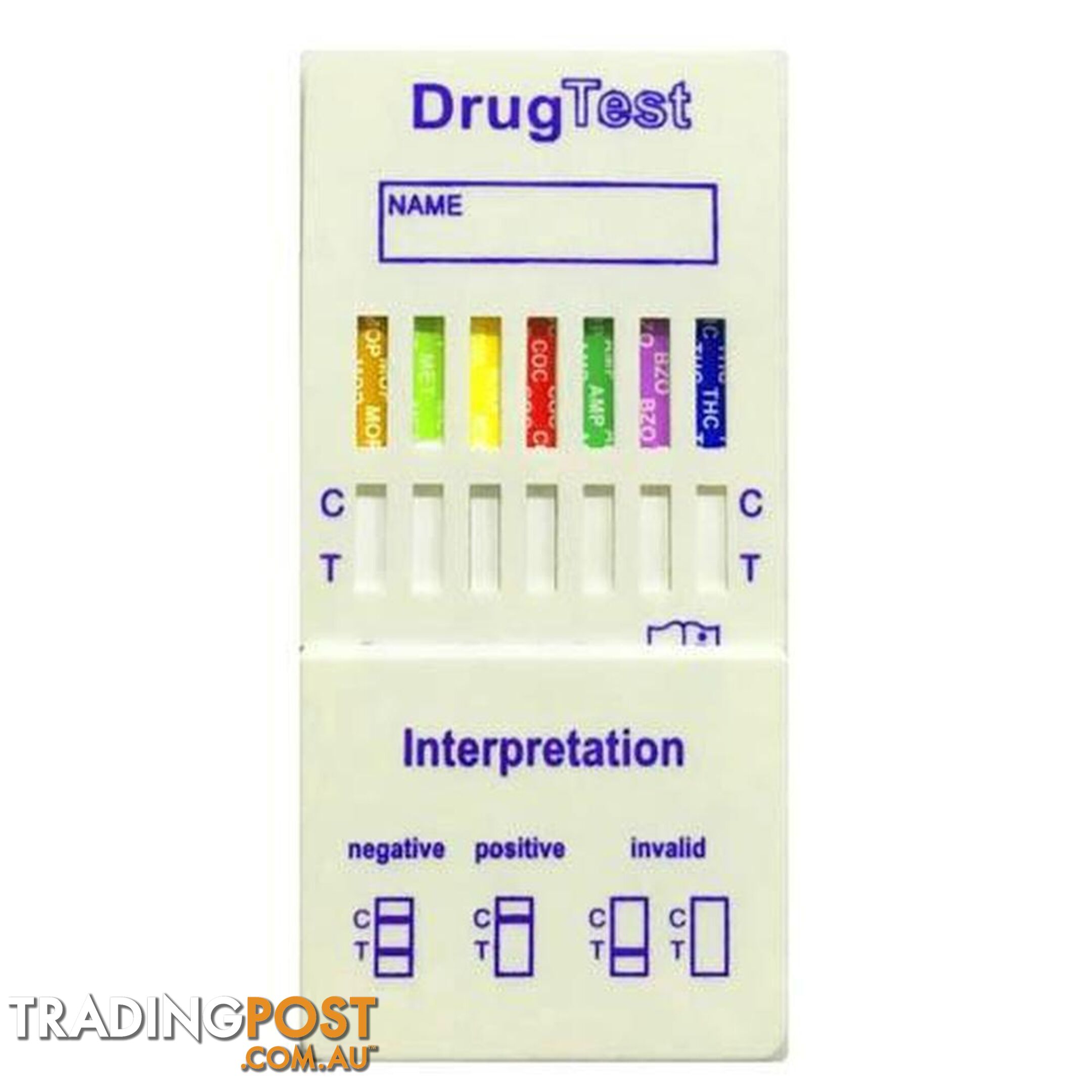 Saliva Drug Test Kit 7-in-1 - Unbranded - 9476062098438