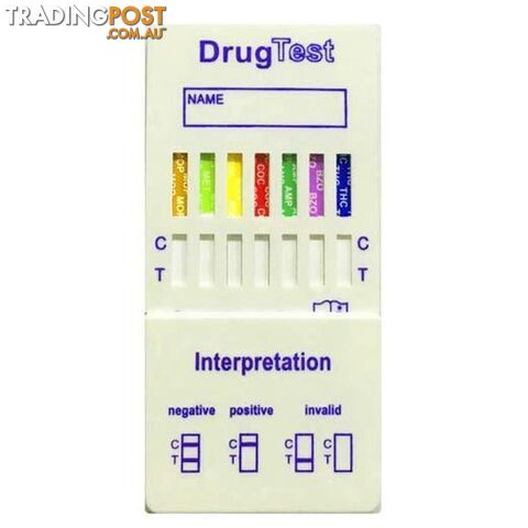 Saliva Drug Test Kit 7-in-1 - Unbranded - 9476062098438