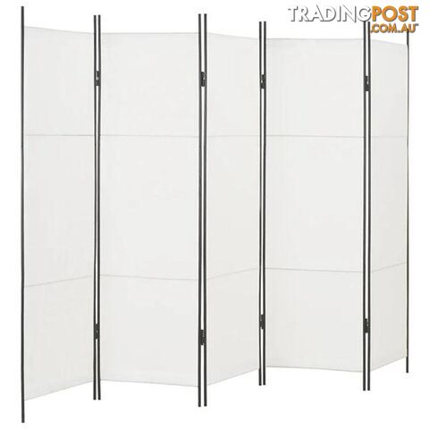 Five Panel White Room Divider - Unbranded - 9476062108250