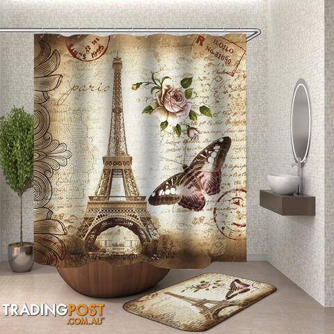 A Postcard From Paris Shower Curtain - Curtain - 7427046075657