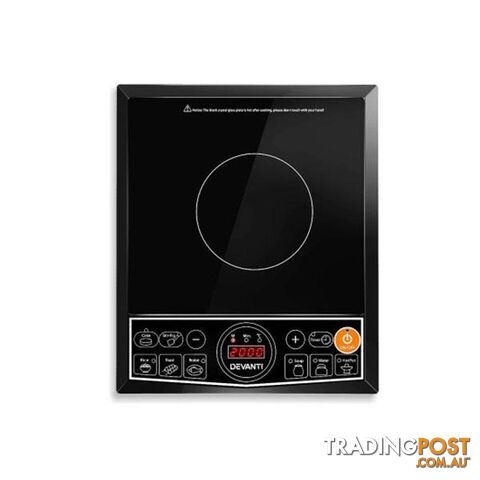Devanti Induction Cooktop Portable Single - Devanti - 7427005869273