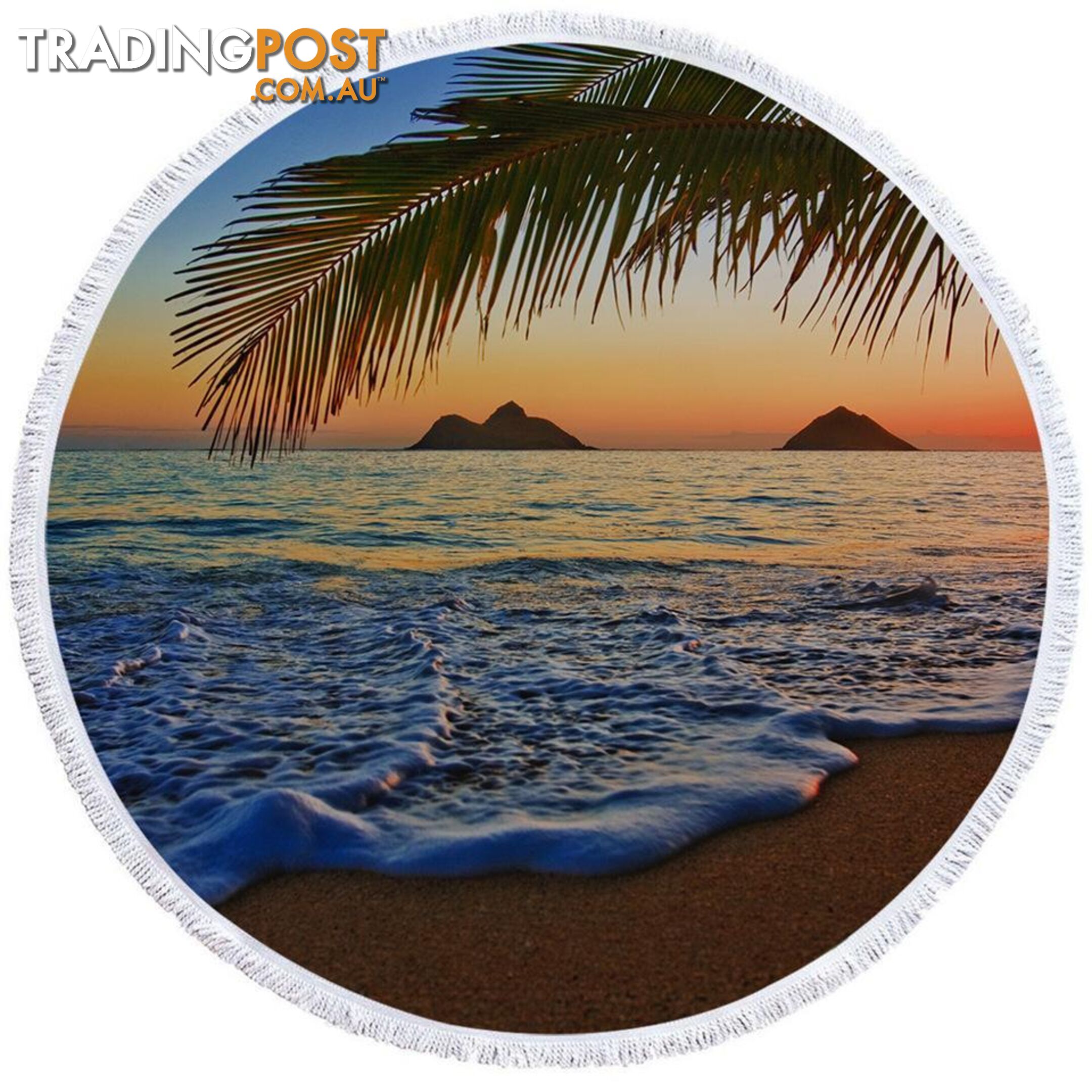 Tropical Ocean Beach Towel - Towel - 7427046344401