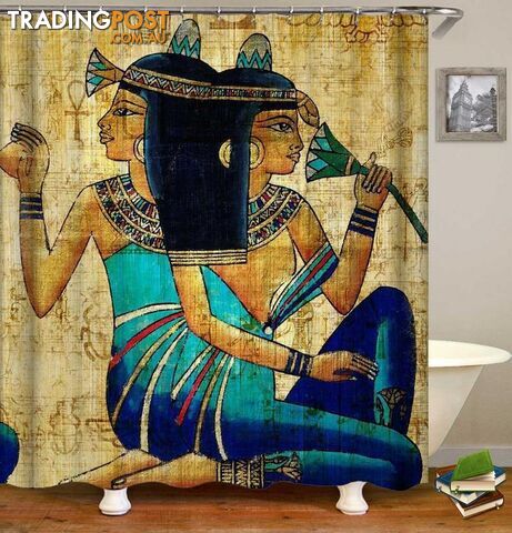 Egyptian Shower Curtain - Curtain - 7427046131841