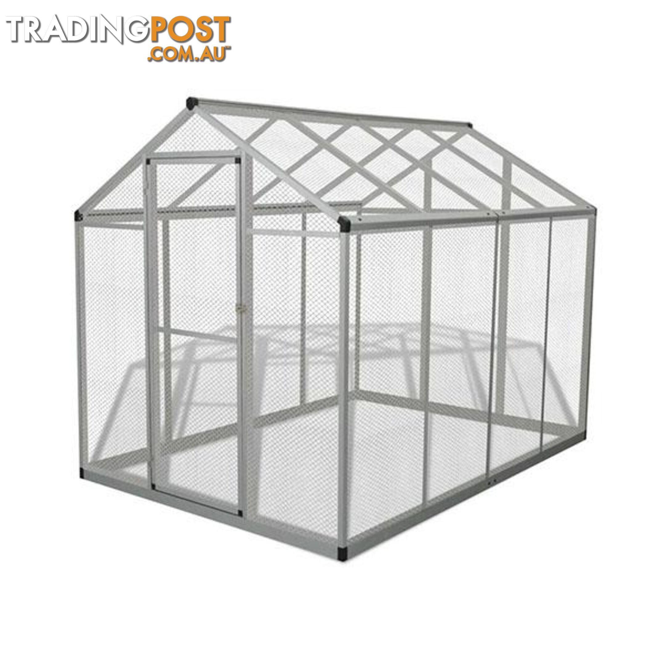 Outdoor Aviary Aluminum 178 X 242 X 192 Cm - Aviary - 8718475973317