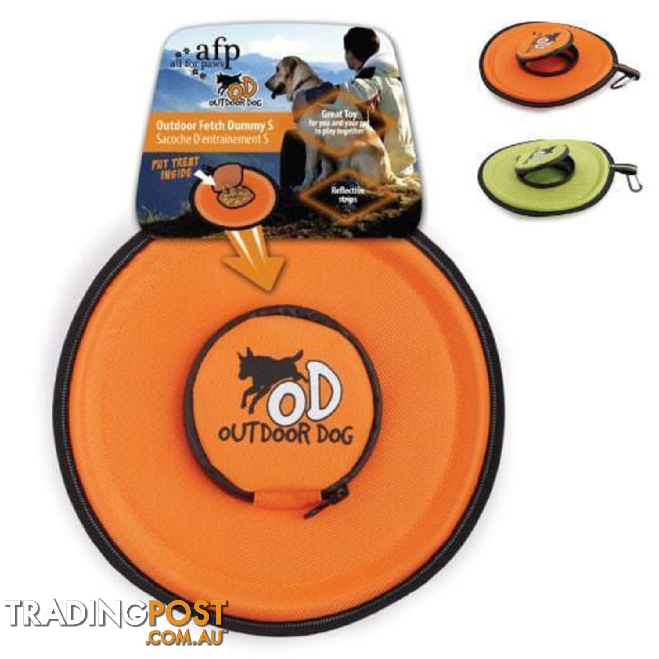 All For Paws Interactive Outdoor Fetch Frisbee Dummy - All For Paws - 4344744390567