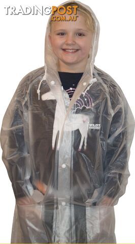 Children's Transparent Raincoat - Unbranded - 9352149025781