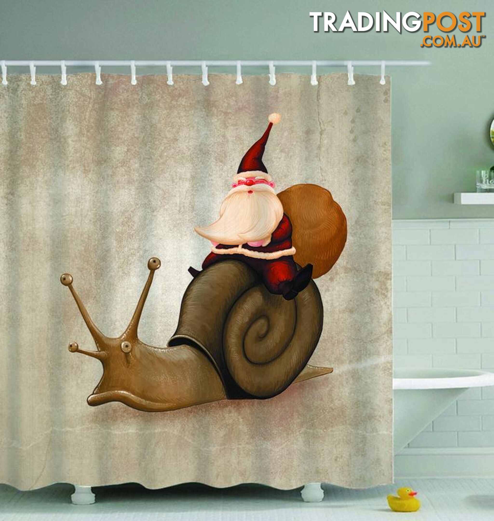 Late Christmas Shower Curtain - Curtains - 7427045967540